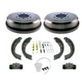 thumbnail image 1 of Rear Brake Drums Brake Shoes & Spring Kit for Toyota Tundra 2004-2006 7pc, 1 of 6