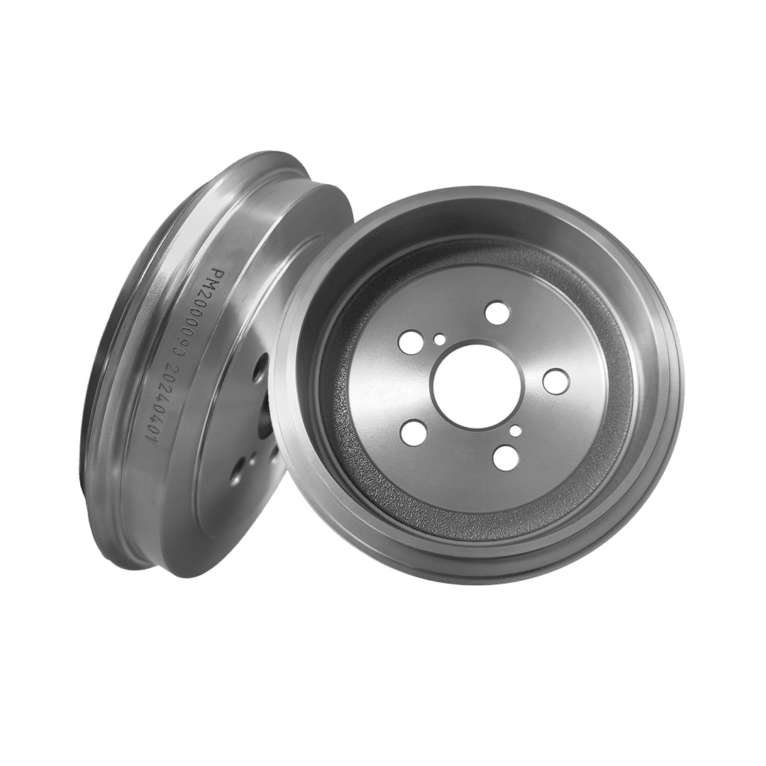 PM Auto Rear Brake Drums For 2003-2008 Toyota Corolla & Compatible Models