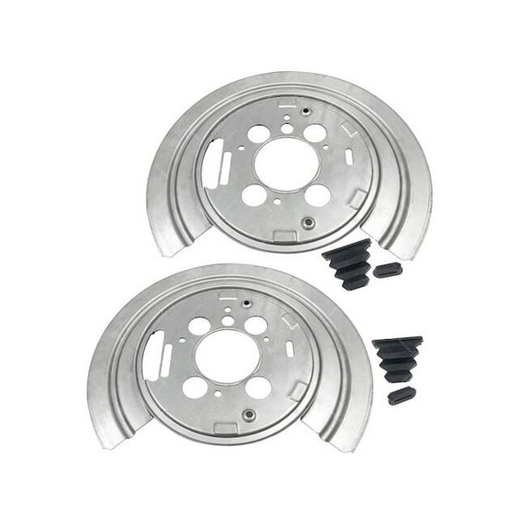 Rear Brake Dust Shield Backing Plates Set of 2 - Compatible with 2011 - 2012 Ram 1500