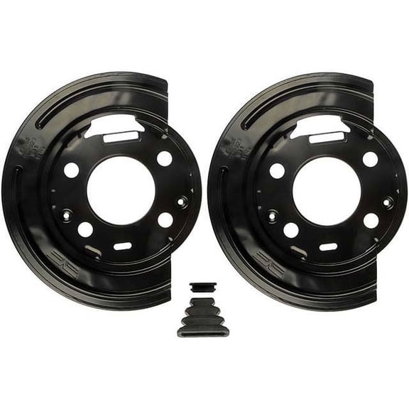 Rear Brake Dust Shield - Compatible with 2002 - 2006 GMC Sierra 3500 4WD 2003 2004 2005