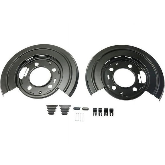 Rear Brake Dust Shield - Compatible with 2005 - 2012 Ford F-350 Super Duty 2006 2007 2008 2009 2010 2011