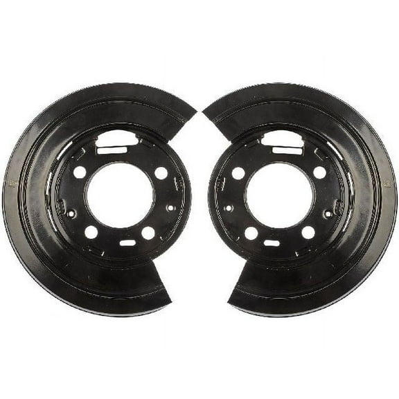 Rear Brake Dust Shield - Compatible with 2005 - 2012 Ford F-350 Super Duty with Dual Rear Wheels 2006 2007 2008 2009 2010 2011