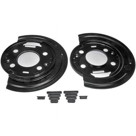 Rear Brake Dust Shield - Compatible with 2007 - 2010 GMC Sierra 3500 HD 2008 2009
