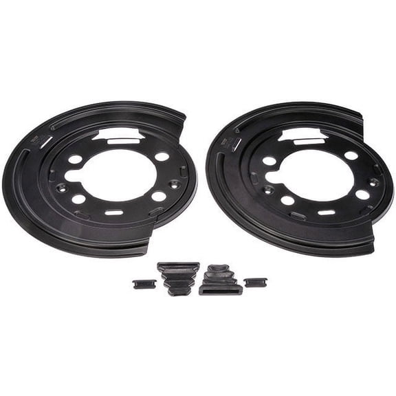 Rear Brake Dust Shield - Compatible with 2007 - 2014 Chevy Silverado 3500 HD 2008 2009 2010 2011 2012 2013