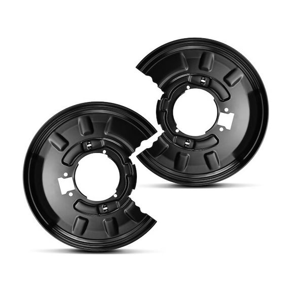 Rear Brake Dust Shield Set 2 - Compatible with 2004 - 2010 BMW X3 2005 2006 2007 2008 2009