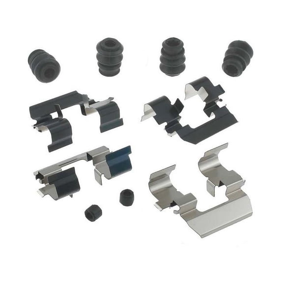 Rear Brake Hardware Kit - Compatible with 1991 Dodge Stealth AWD