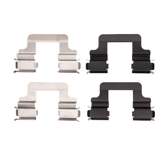 Rear Brake Hardware Kit - Compatible with 2005 - 2018 Audi A6 Quattro 2006 2007 2008 2009 2010 2011 2012 2013 2014 2015 2016 2017