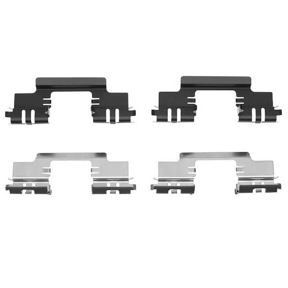 Rear Brake Hardware Kit - Compatible with 2007 - 2013 Chevrolet Silverado 1500 - Dynamic Friction