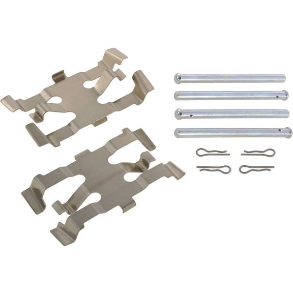Rear Brake Hardware Kit - Compatible with 2009 - 2020 Nissan 370Z 2010 2011 2012 2013 2014 2015 2016 2017 2018 2019
