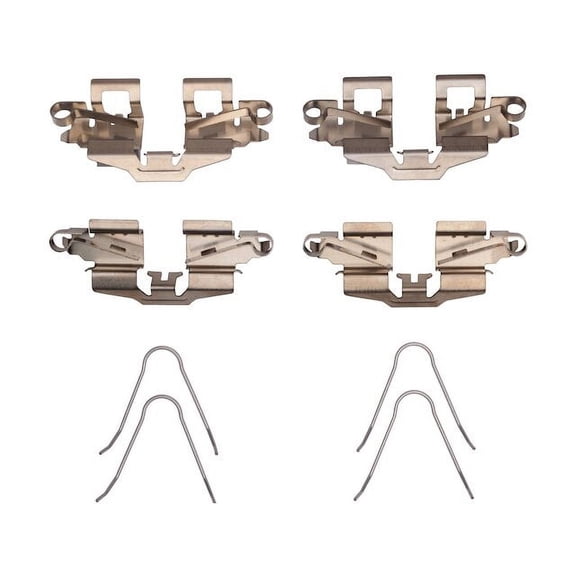 Rear Brake Hardware Kit - Compatible with 2011 - 2017 CT200h 2012 2013 2014 2015 2016