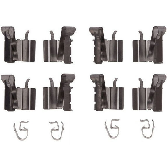 Rear Brake Hardware Kit - Compatible with 2011 - 2020 Toyota Sienna 2012 2013 2014 2015 2016 2017 2018 2019