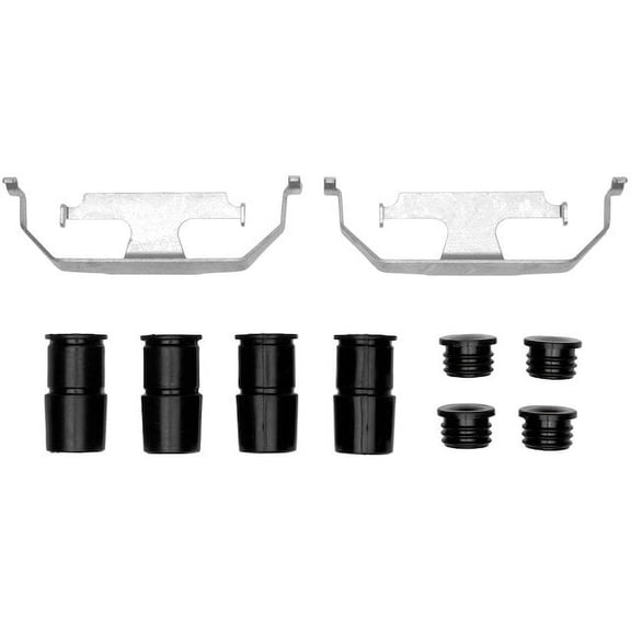 Rear Brake Hardware Kit - Compatible with 2015 - 2016 BMW 428i xDrive Gran Coupe