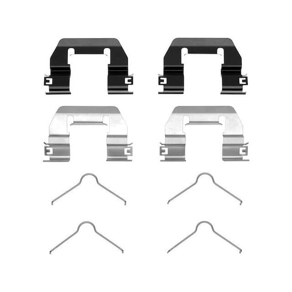 Rear Brake Hardware Kit - Compatible with 2018 - 2019 Chevy Traverse