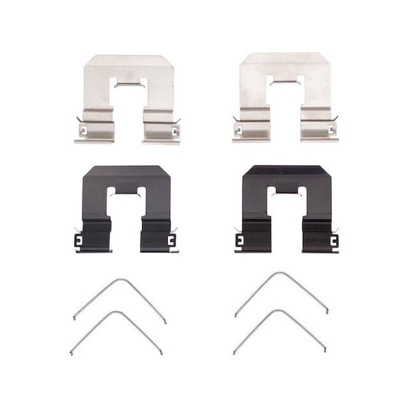 Rear Brake Hardware Kit - Compatible with 2019 - 2022 Volvo XC40 - Dynamic Friction