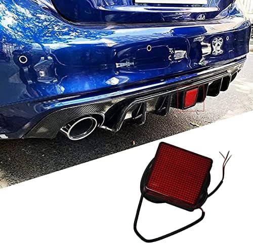 Rear Brake Lights for 2018-2024 Infiniti Q50 Rear Bumper Diffuser Lip ...