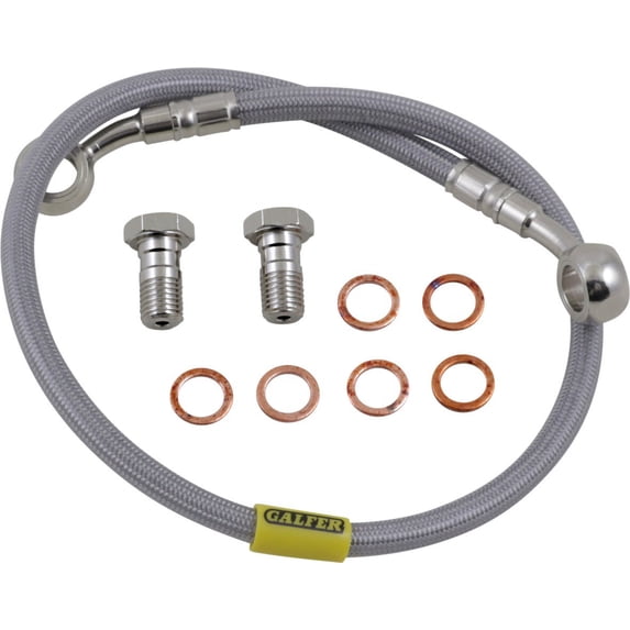 Rear Brake Line Kit (Standard) Compatible With 04-08 KAWASAKI ZZR600