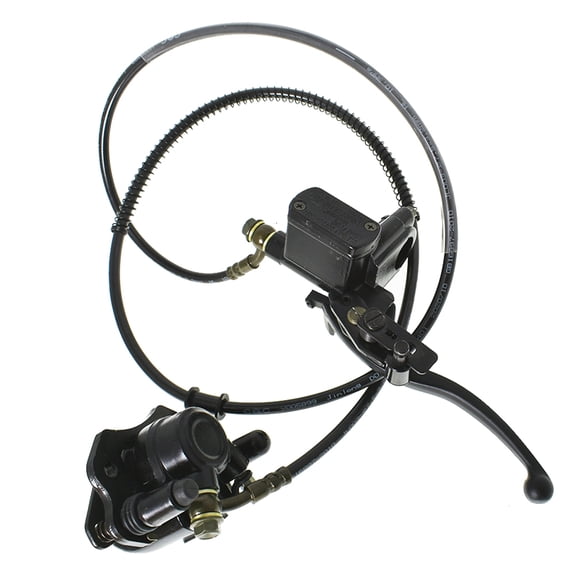 Rear Brake Master Cylinder Caliper Left Assy Replacement for 70cc 90cc 110cc 125cc 200cc ATV