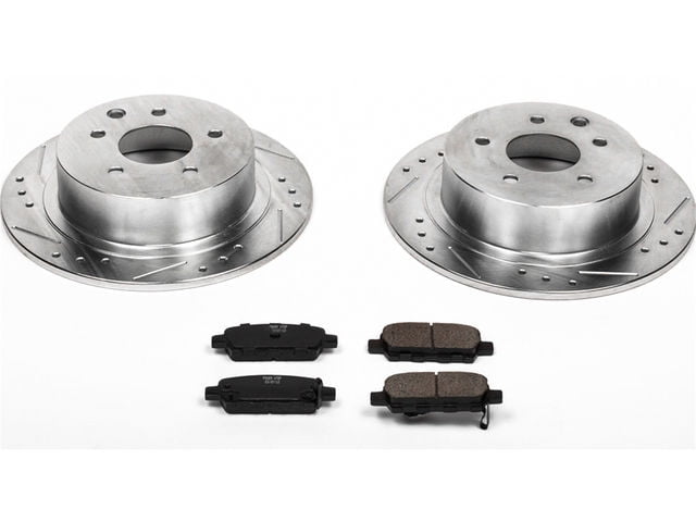 Rear Brake Pad and Rotor Kit - Compatible with 2002 - 2006, 2010 - 2024 ...