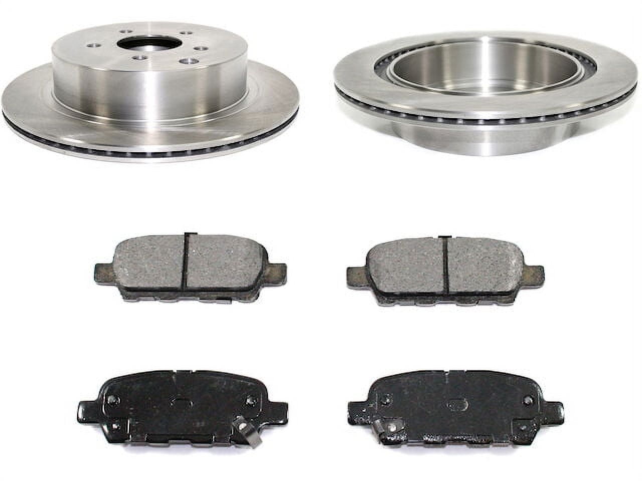 Rear Brake Pad and Rotor Kit Compatible with 2003 2007, 2009 2020