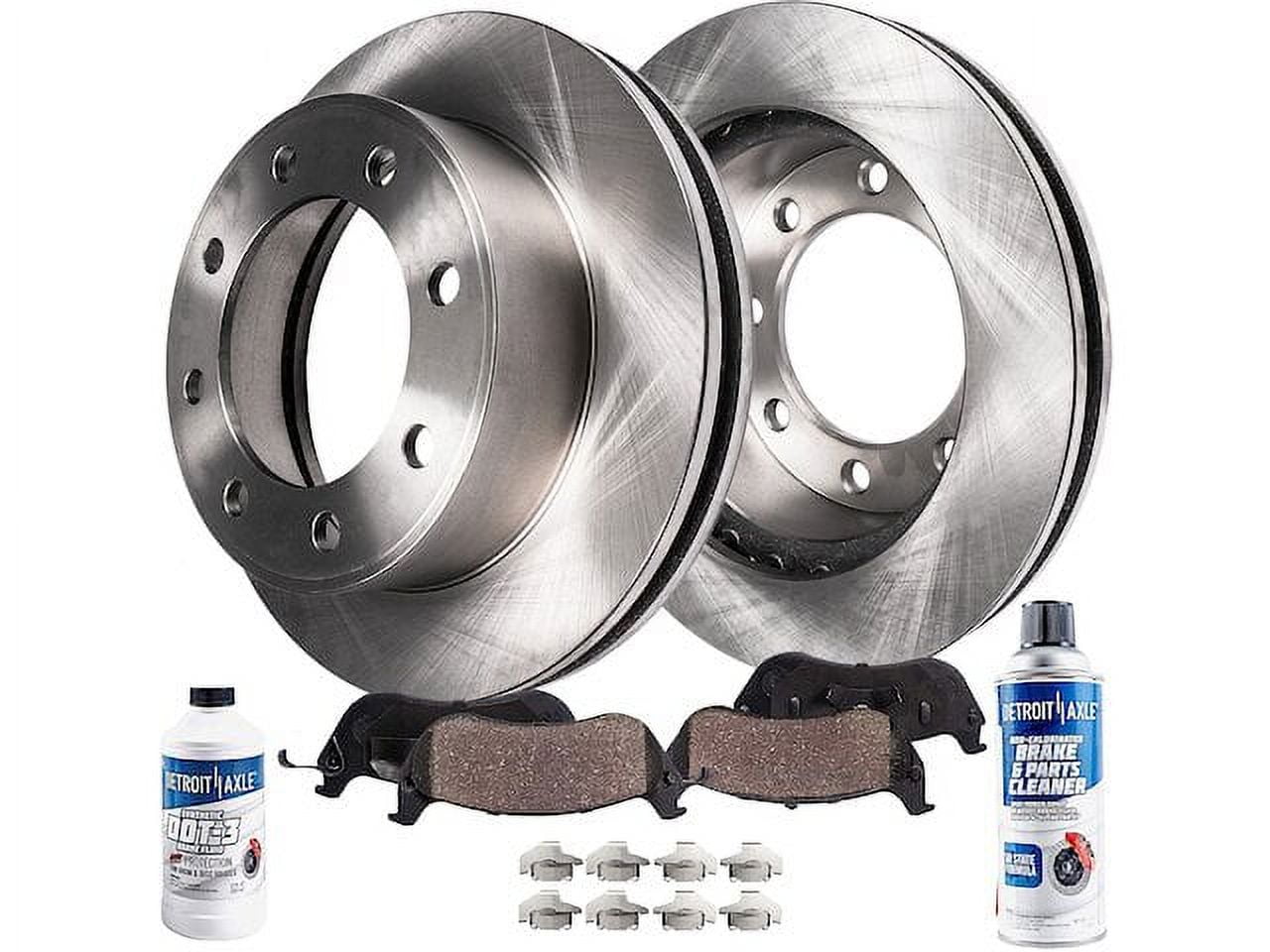 Kit De Frenos Traseros (rotores Y Pastillas De Cerámica) Para Chevrolet Express/GMC Savana 2500/3500 2006-2019 - ¡Seguridad Y Durabilidad!
