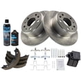 thumbnail image 1 of Rear Brake Pad Rotor Shoe Drum Kit - Compatible with 1990 - 1991 Mercedes-Benz 420SEL, 1 of 2