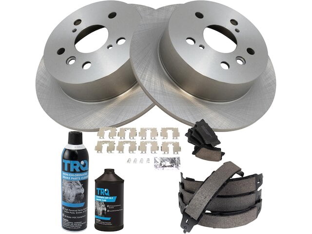 Genuine OEM Rear Disc Brake Kit – Rotors & Pads – Fits Toyota Avalon / Camry