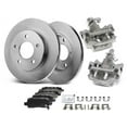 thumbnail image 1 of Rear Brake Pad Rotor and Caliper Set 8 - Compatible with 2004 - 2008 Pontiac Grand Prix 3.8L V6 2005 2006 2007, 1 of 2