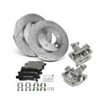 thumbnail image 1 of Rear Brake Pad Rotor and Caliper Set 8 - Compatible with 2011 - 2013 Chevy Impala 2012, 1 of 2