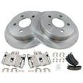 thumbnail image 1 of Rear Brake Pad Rotor and Caliper Set - Compatible with 1999 - 2005 Pontiac Grand Am 2000 2001 2002 2003 2004, 1 of 2