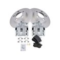 thumbnail image 1 of Rear Brake Pad Rotor and Caliper Set - Compatible with 1999 - 2005 Volkswagen Jetta 2000 2001 2002 2003 2004, 1 of 2