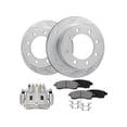 thumbnail image 1 of Rear Brake Pad Rotor and Caliper Set - Compatible with 2000 - 2005 Ford Excursion 2001 2002 2003 2004, 1 of 2