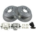 thumbnail image 1 of Rear Brake Pad Rotor and Caliper Set - Compatible with 2004 - 2010 Toyota Sienna 2005 2006 2007 2008 2009, 1 of 2