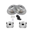 thumbnail image 1 of Rear Brake Pad Rotor and Caliper Set - Compatible with 2007 - 2017 Jeep Wrangler 2008 2009 2010 2011 2012 2013 2014 2015 2016, 1 of 2
