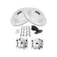 thumbnail image 1 of Rear Brake Pad Rotor and Caliper Set - Compatible with 2011 - 2013 INFINITI G37 Sedan 2012, 1 of 2