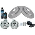 thumbnail image 1 of Rear Brake Pad Rotor and Caliper Set - Compatible with 2011 - 2014 Ford Edge 2012 2013, 1 of 2