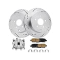 thumbnail image 1 of Rear Brake Pad Rotor and Caliper Set - Compatible with 2013 INFINITI JX35 Base, 1 of 2