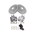 thumbnail image 1 of Rear Brake Pad Rotor and Caliper Set - Compatible with 2014 - 2019 Chevy Impala 2015 2016 2017 2018, 1 of 2