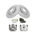 thumbnail image 1 of Rear Brake Pad Rotor and Caliper Set - Compatible with 2015 - 2017 Chrysler 200 2016, 1 of 2
