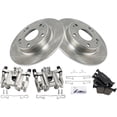 thumbnail image 1 of Rear Brake Pad Rotor and Caliper Set - Compatible with 2016 - 2019 Honda Civic 2017 2018, 1 of 2