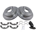 thumbnail image 1 of Rear Brake Pad Rotor and Parking Brake Kit 4 Piece - Compatible with 2005, 2008 - 2012 Nissan Xterra 2009 2010 2011 2013 2014 2015, 1 of 2