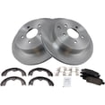 thumbnail image 1 of Rear Brake Pad Rotor and Parking Brake Kit 4 Piece - Compatible with 2006 - 2008 INFINITI FX35 2007, 1 of 2