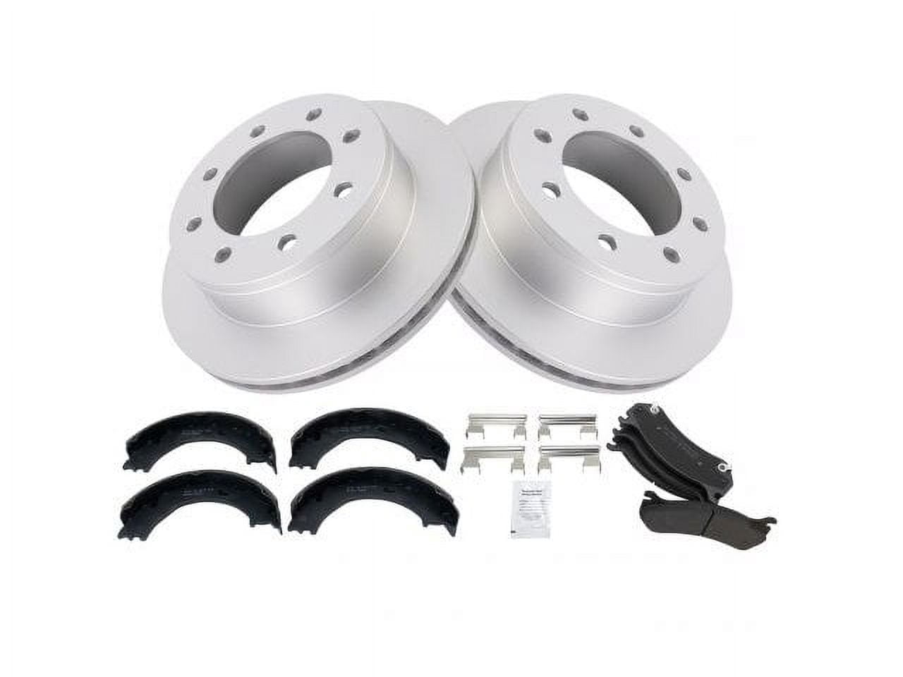 Rear Brake Pad Rotor and Parking Brake Kit - Compatible with 2001 ...