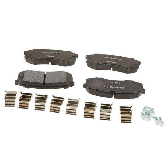 Rear Brake Pad Set - Compatible with 2003 - 2022 Toyota 4Runner 2004 2005 2006 2007 2008 2009 2010 2011 2012 2013 2014 2015 2016 2017 2018 2019 2020 2021