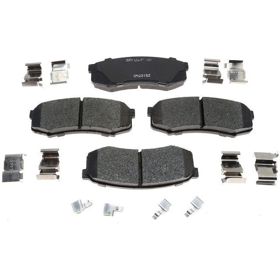 Rear Brake Pad Set - Compatible with 2003 - 2023 Toyota 4Runner 2004 2005 2006 2007 2008 2009 2010 2011 2012 2013 2014 2015 2016 2017 2018 2019 2020 2021 2022
