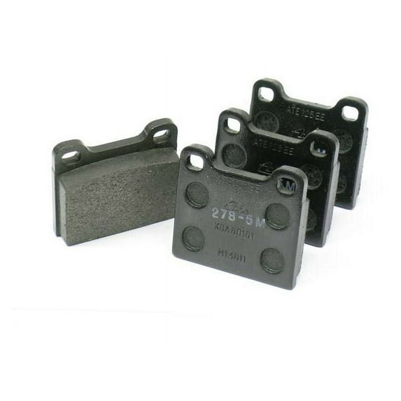 Rear Brake Pad Set - Compatible with 1981 - 1985 Mercedes-Benz 380SL 1982 1983 1984