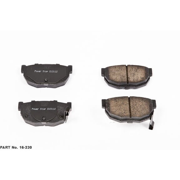 Rear Brake Pad Set - Compatible with 1982 - 1983 Nissan 280ZX