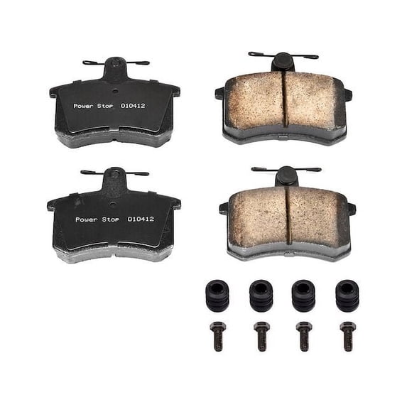 Rear Brake Pad Set - Compatible with 1983 - 1985 Audi Quattro 1984