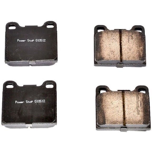 Rear Brake Pad Set - Compatible with 1984 - 1985 Mercedes-Benz 500SEL