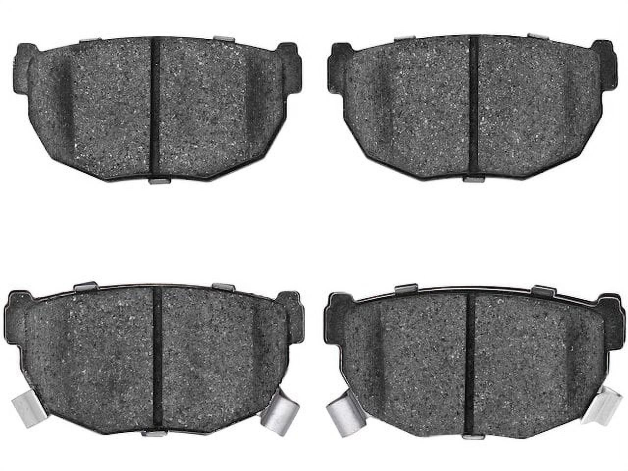 Rear Brake Pad Set - Compatible with 1984 - 1989 Nissan 300ZX ...