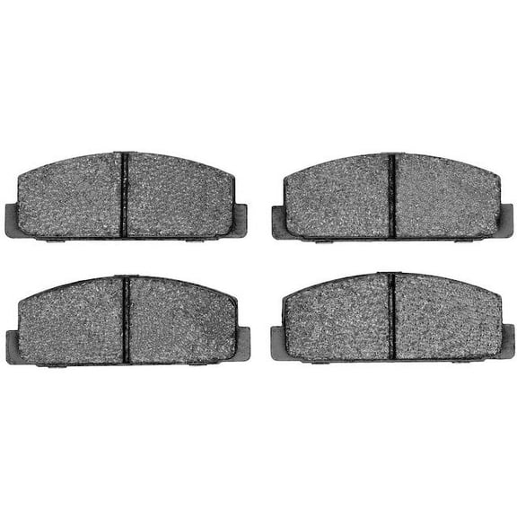Rear Brake Pad Set - Compatible with 1984 - 1991, 1993 - 1995 Mazda RX-7 GSL-SE 1985 1986 1987 1988 1989 1990 1994